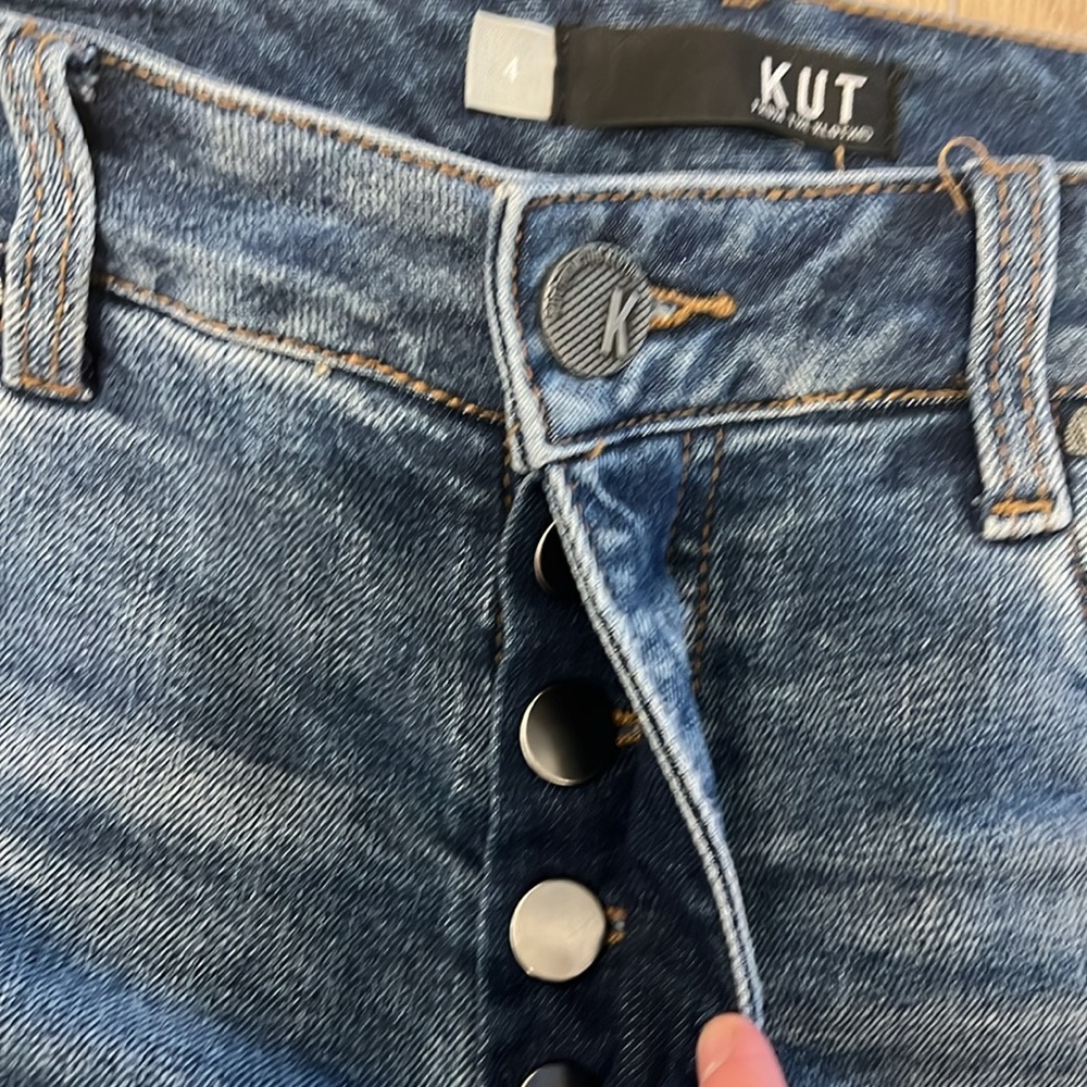 Kut From the kloth jeans - boyfriend- size 4 - Picture 6 of 14